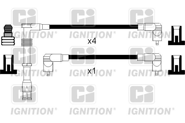 QUINTON HAZELL Комплект проводов зажигания XC438